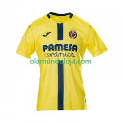 Camisola Villarreal CF Homem Equipamento Primeiro 2025-2026 Manga Curta